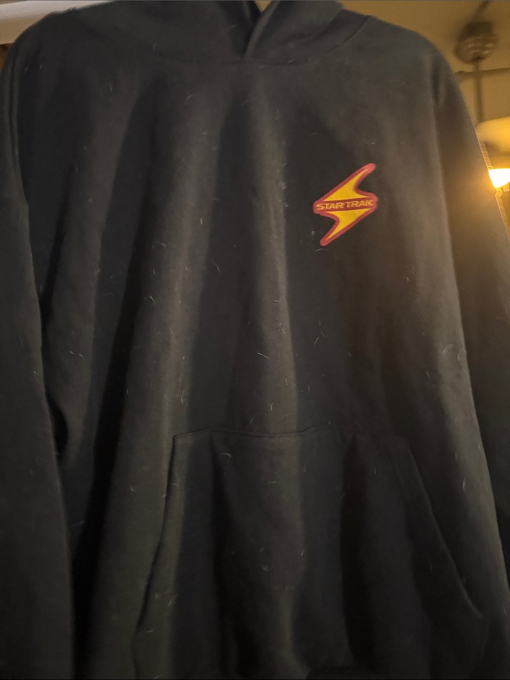 Billionaire Boys Club Black Hoodie with Red & Yellow Star Trak Logo
